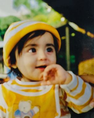 Harshit as a baby